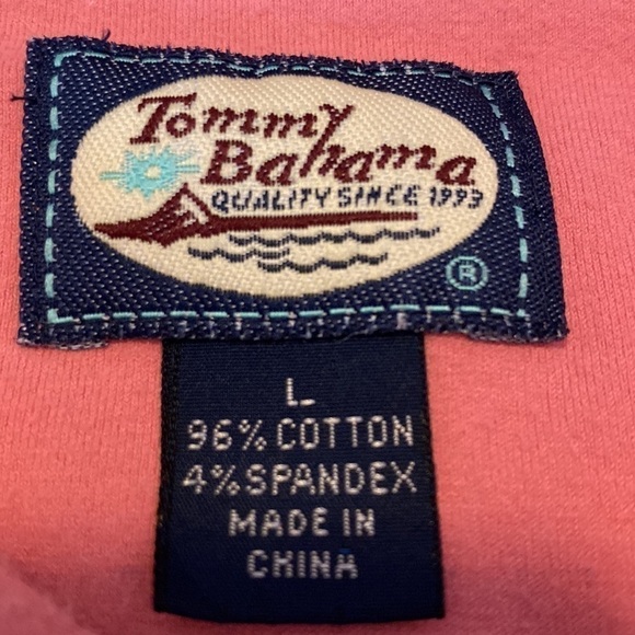 Tommy Bahama men’s short sleeve shirt, size large cotton and spandex. Relax. - Picture 3 of 6
